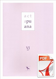 Acta Apuana VI (2007)
