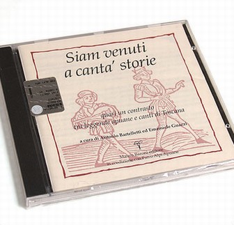 Cd musicale 'Siamo venuti a canta' storie'