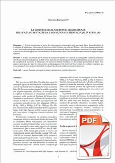 Bruschi G. et al. - Stratigrafia delle discariche di detrito dei bacini marmiferi di Carrara ...
